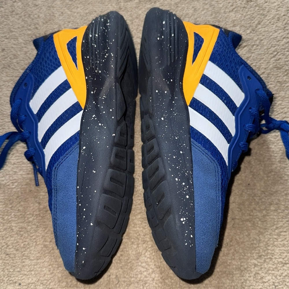 Adidas Kids Royal Blue and White Sneakers